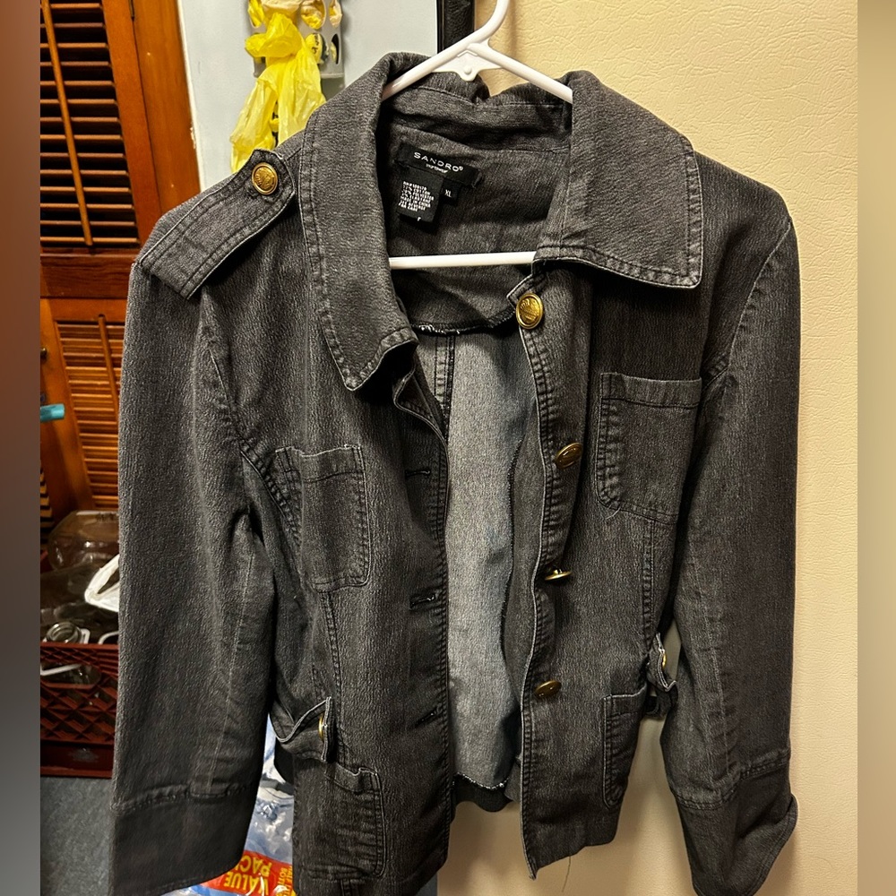 XL Gray jean jacket